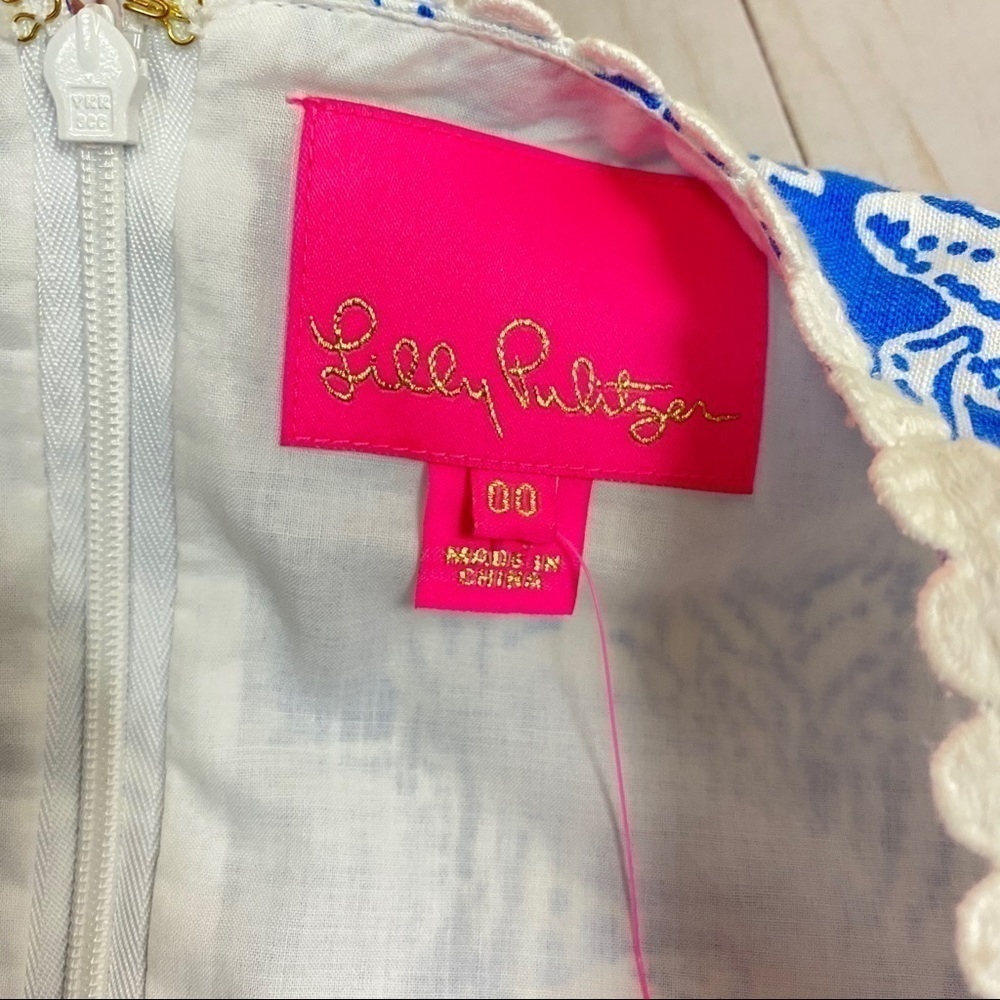 Lilly Pulitzer Melani‎ Shift dress in Coastal Blue - Picture 12 of 15